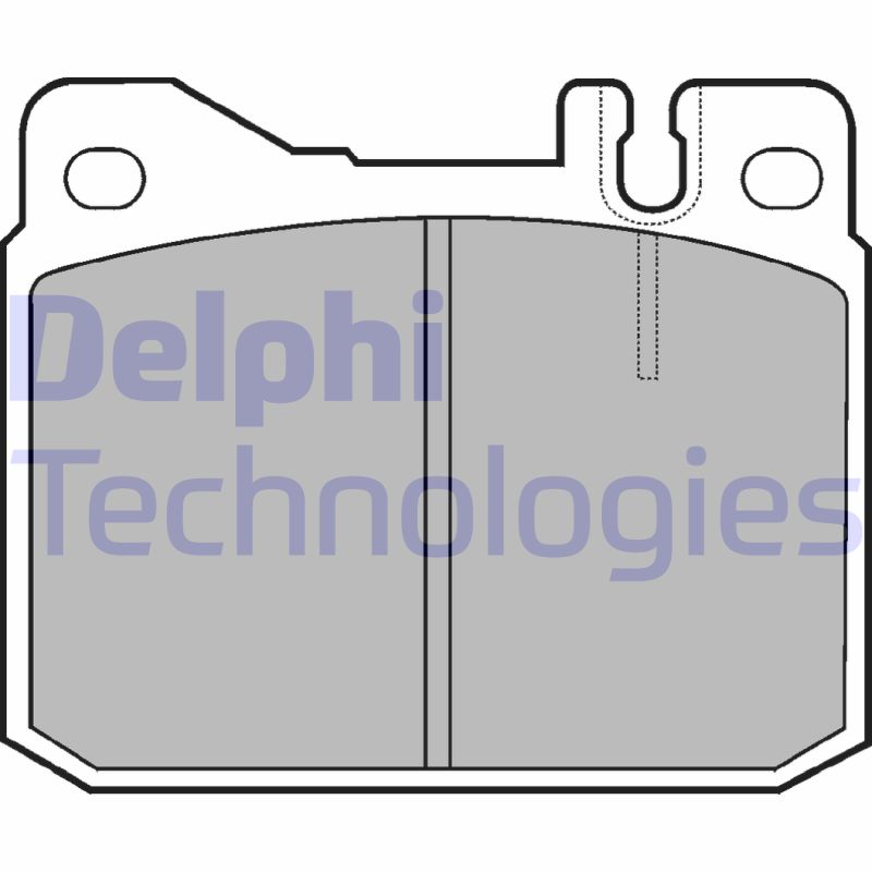 Delphi Diesel Remblokset LP427