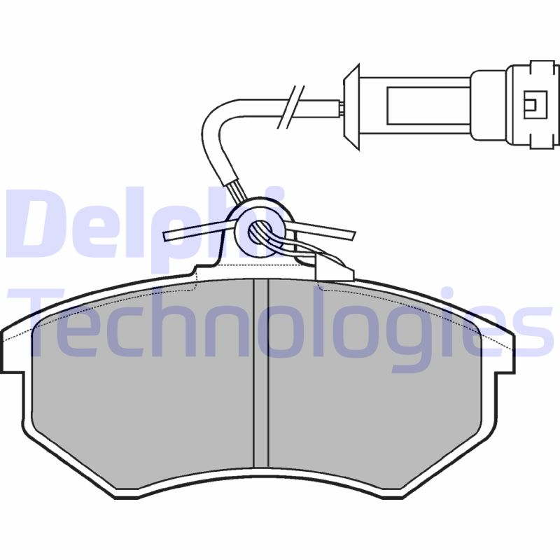 Delphi Diesel Remblokset LP431