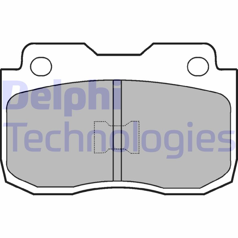 Delphi Diesel Remblokset LP463