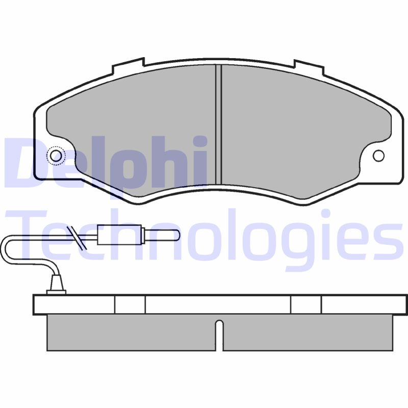 Delphi Diesel Remblokset LP489