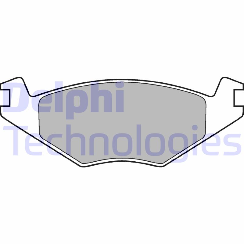 Delphi Diesel Remblokset LP505