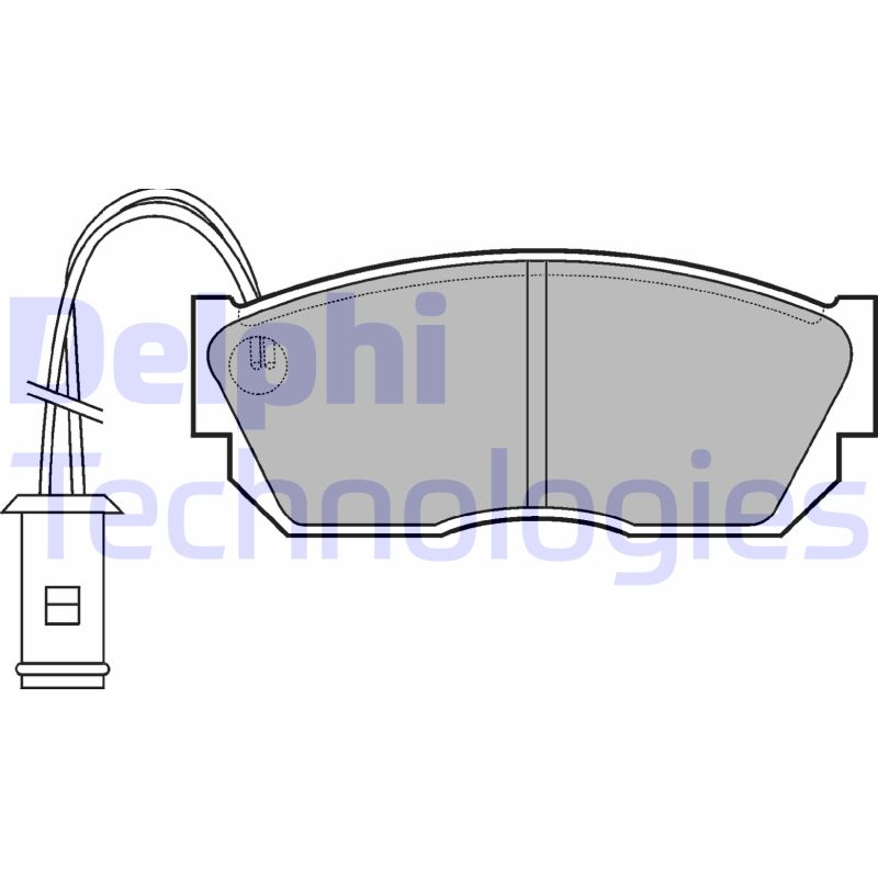Delphi Diesel Remblokset LP519