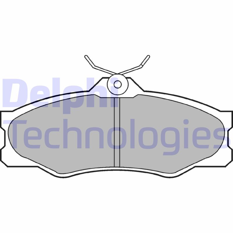 Delphi Diesel Remblokset LP548