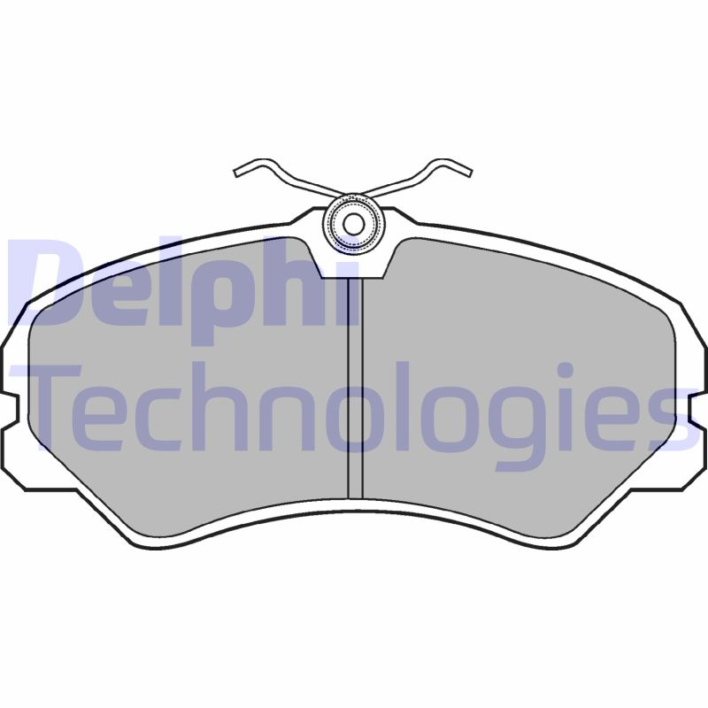 Delphi Diesel Remblokset LP567