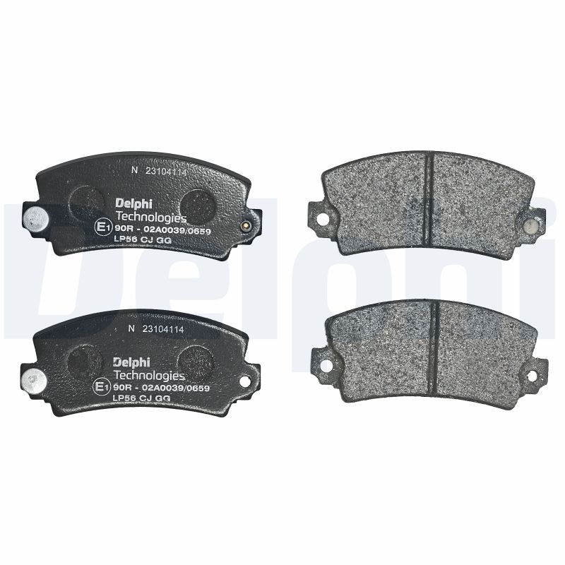 Delphi Diesel Remblokset LP56