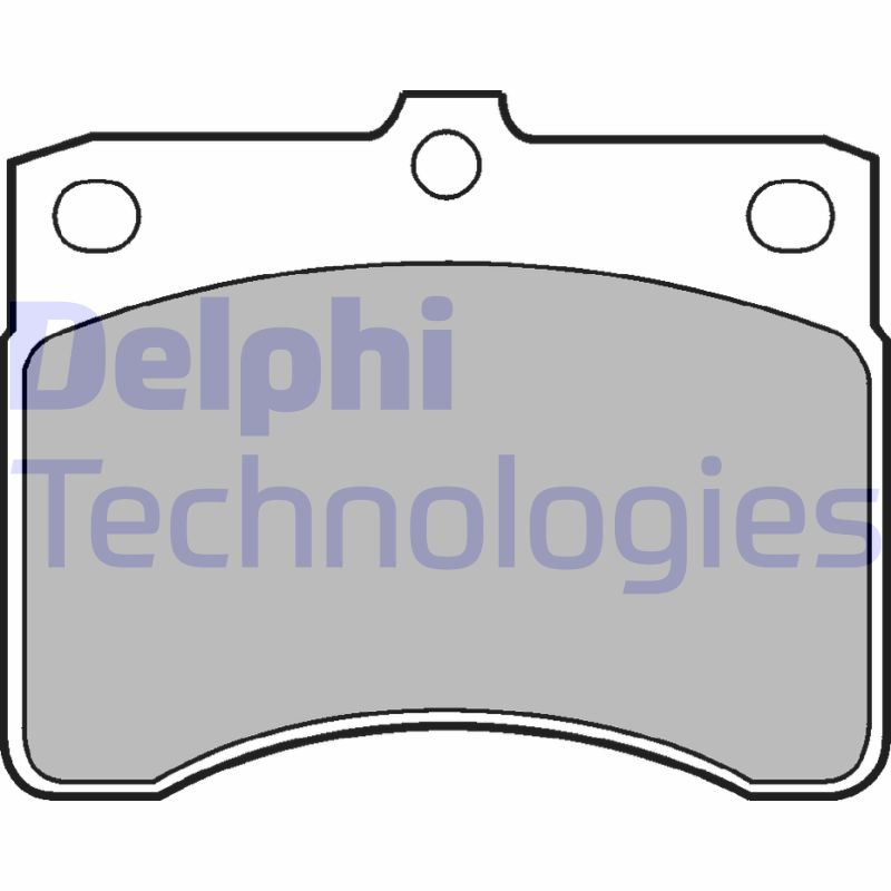 Delphi Diesel Remblokset LP578