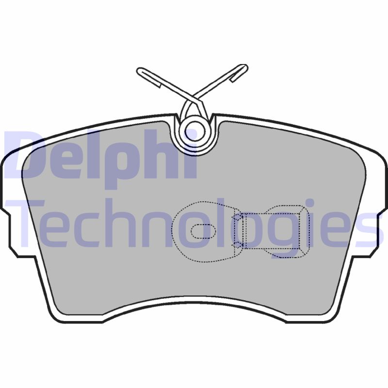 Delphi Diesel Remblokset LP603