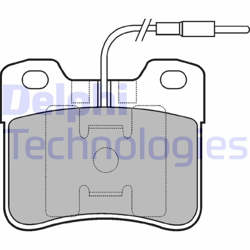 Delphi Diesel Remblokset LP703