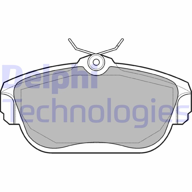 Delphi Diesel Remblokset LP737