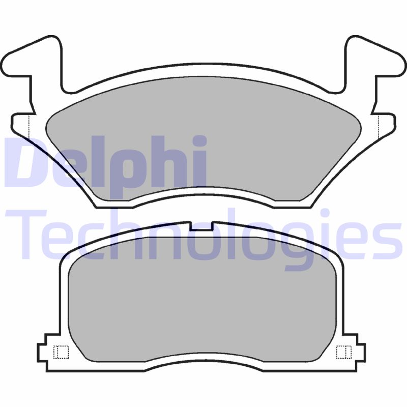 Delphi Diesel Remblokset LP742