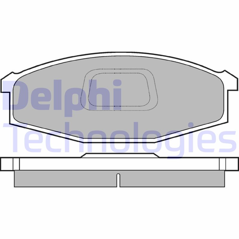 Delphi Diesel Remblokset LP745