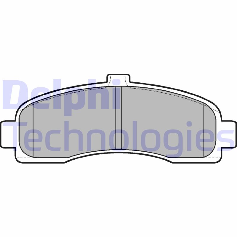 Delphi Diesel Remblokset LP779