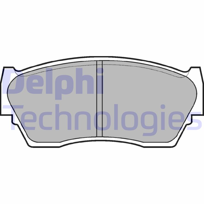 Delphi Diesel Remblokset LP783