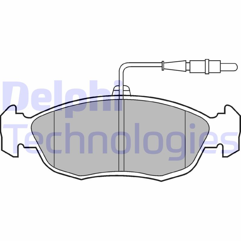 Delphi Diesel Remblokset LP793