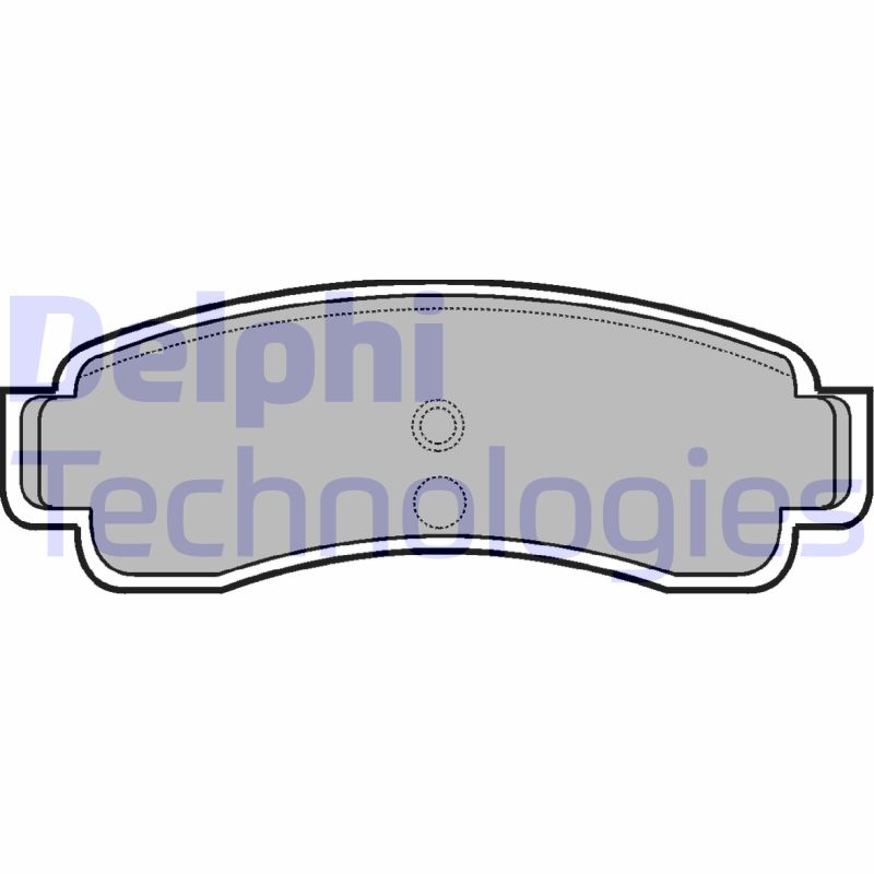 Delphi Diesel Remblokset LP806