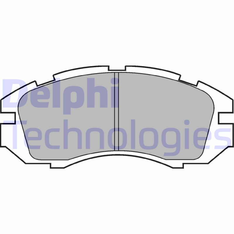 Delphi Diesel Remblokset LP813