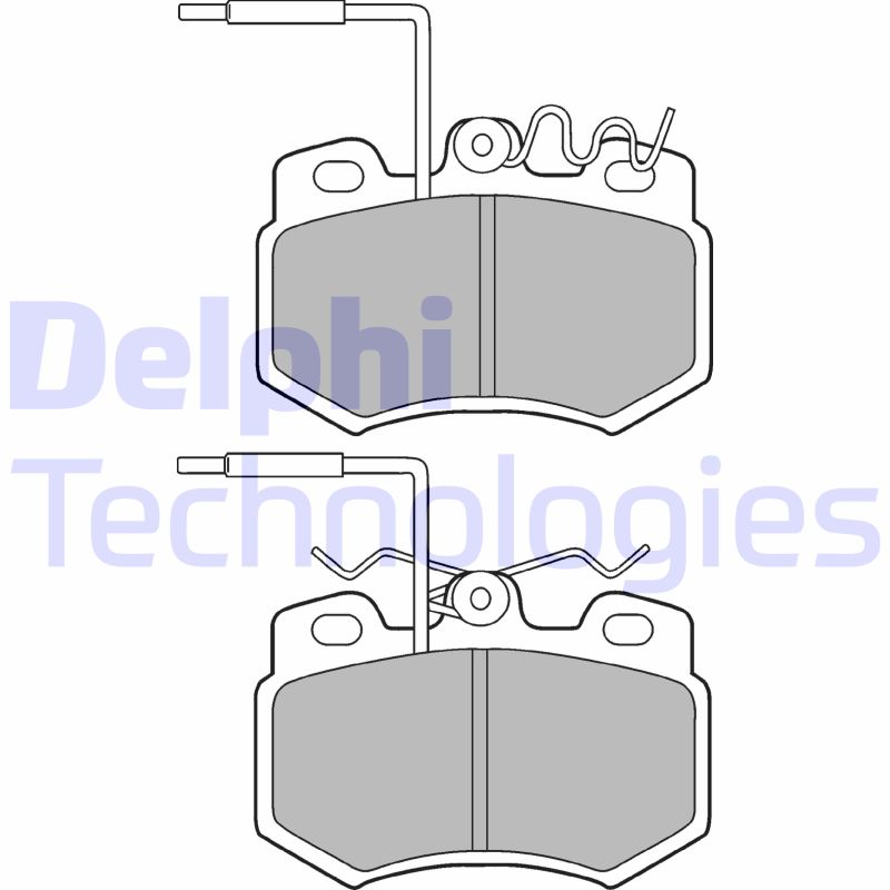 Delphi Diesel Remblokset LP823