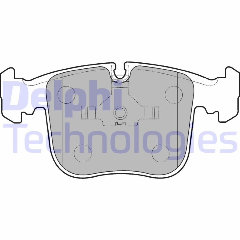 Delphi Diesel Remblokset LP845