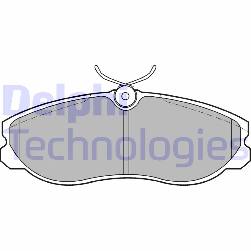 Delphi Diesel Remblokset LP847