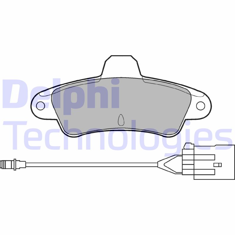 Delphi Diesel Remblokset LP853