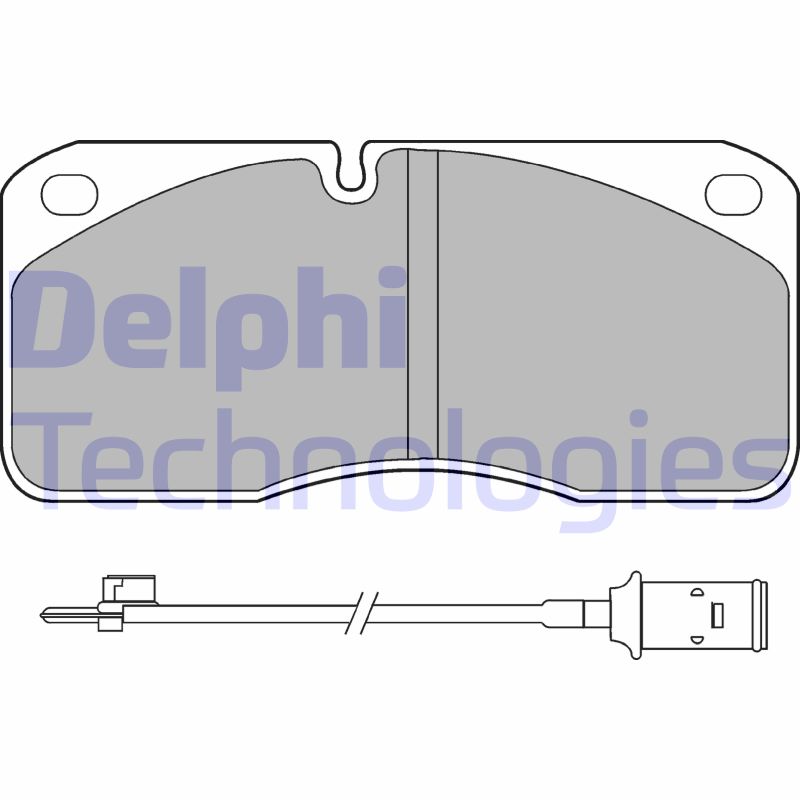 Delphi Diesel Remblokset LP859