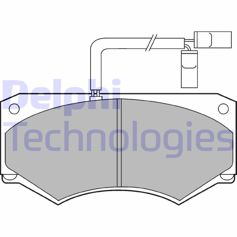Delphi Diesel Remblokset LP903