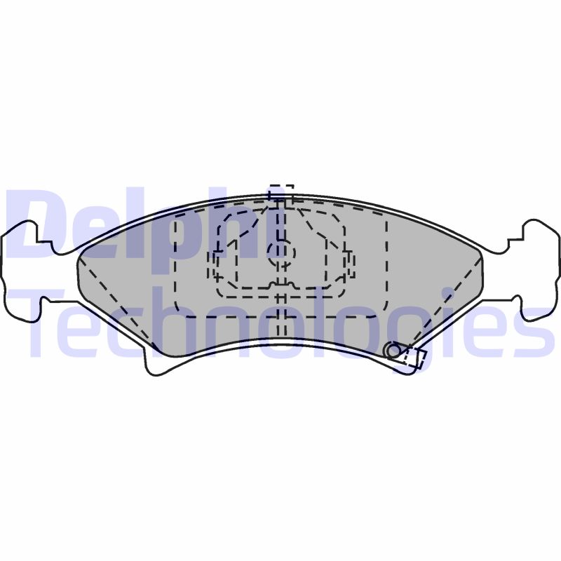 Delphi Diesel Remblokset LP912