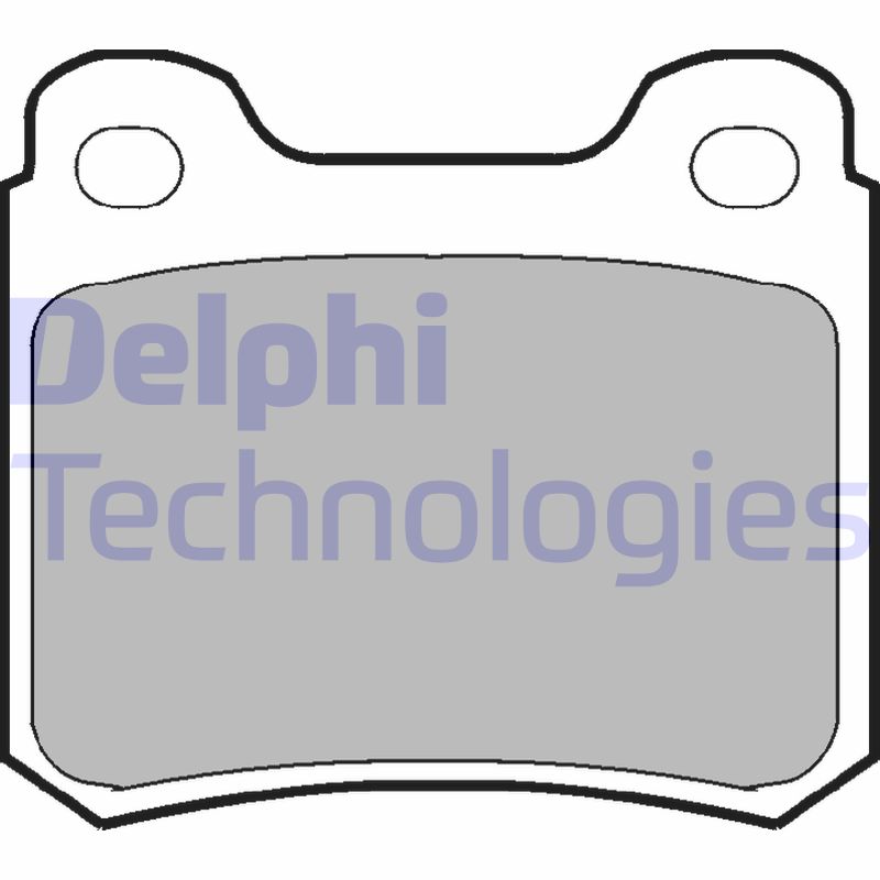 Delphi Diesel Remblokset LP915