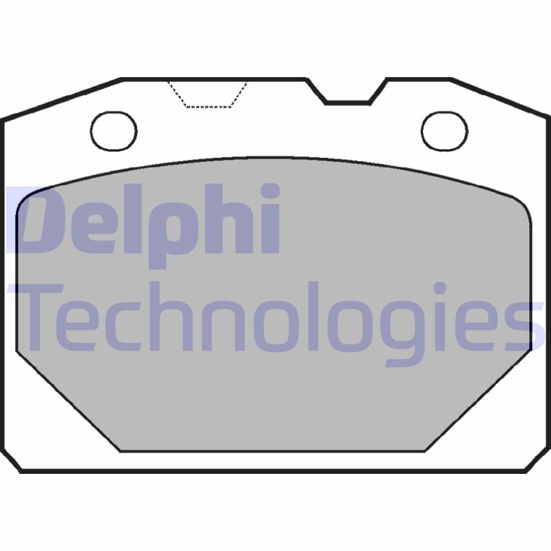 Delphi Diesel Remblokset LP92