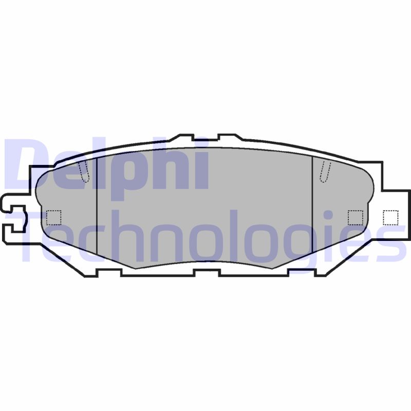 Delphi Diesel Remblokset LP939