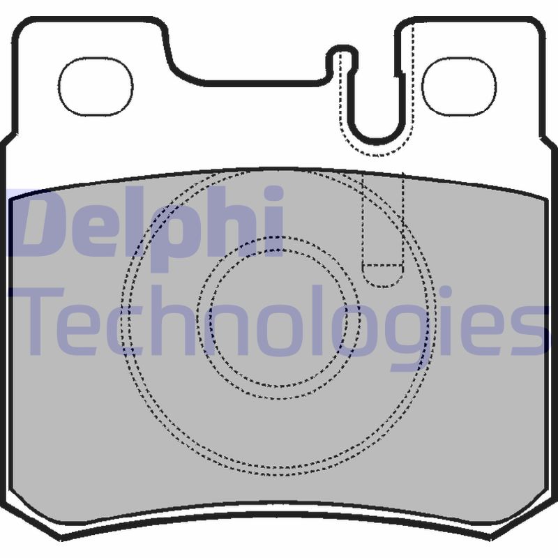 Delphi Diesel Remblokset LP946