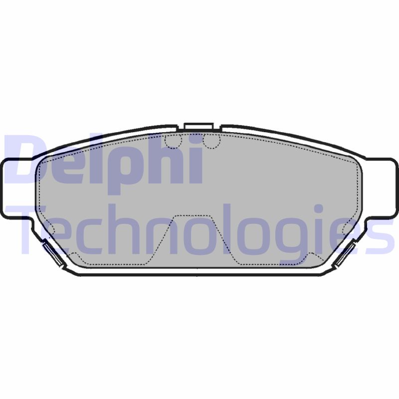 Delphi Diesel Remblokset LP968