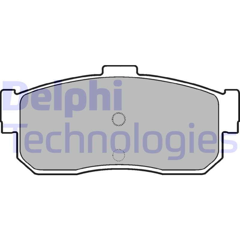 Delphi Diesel Remblokset LP975