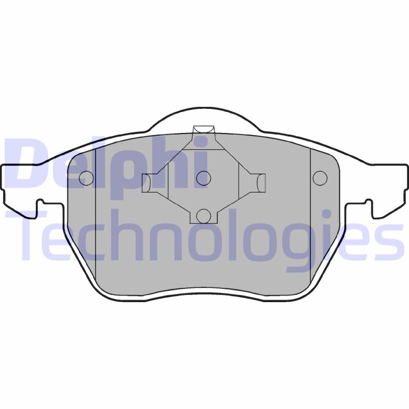 Delphi Diesel Remblokset LP978