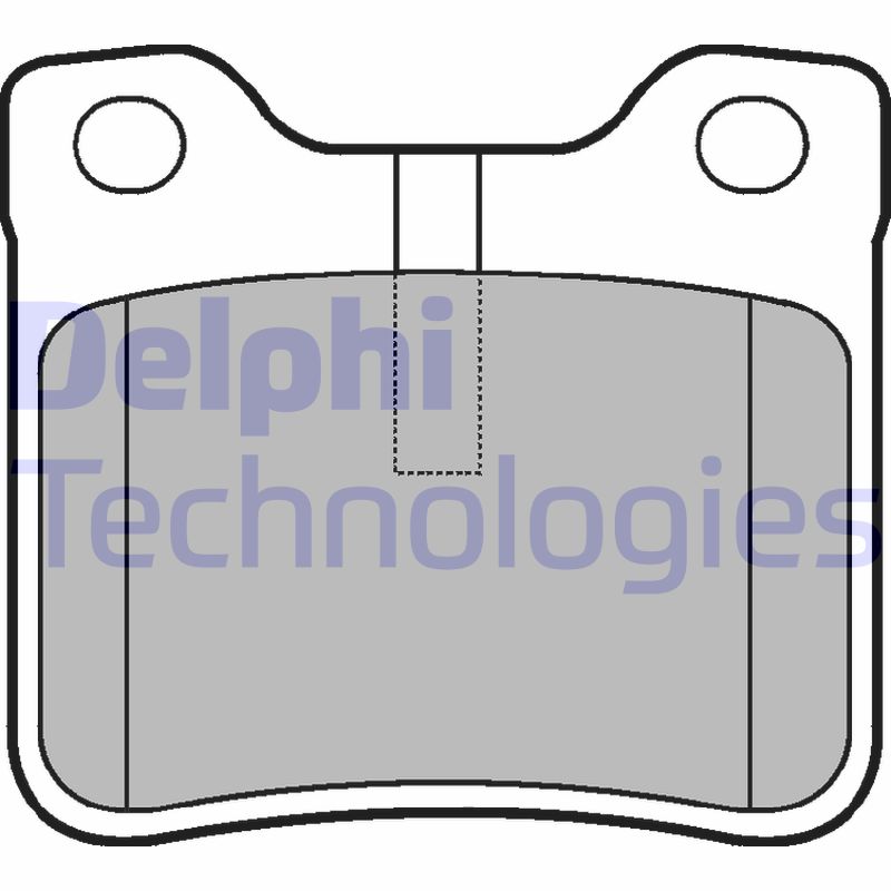 Delphi Diesel Remblokset LP991