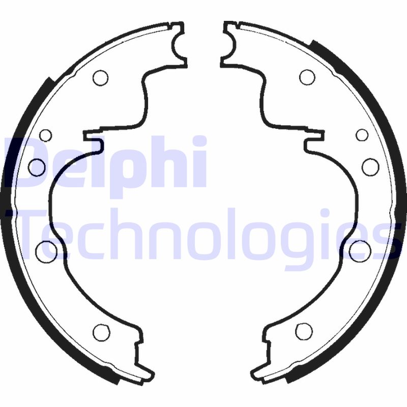 Delphi Diesel Remschoen set LS1270