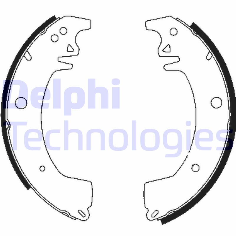 Delphi Diesel Remschoen set LS1911