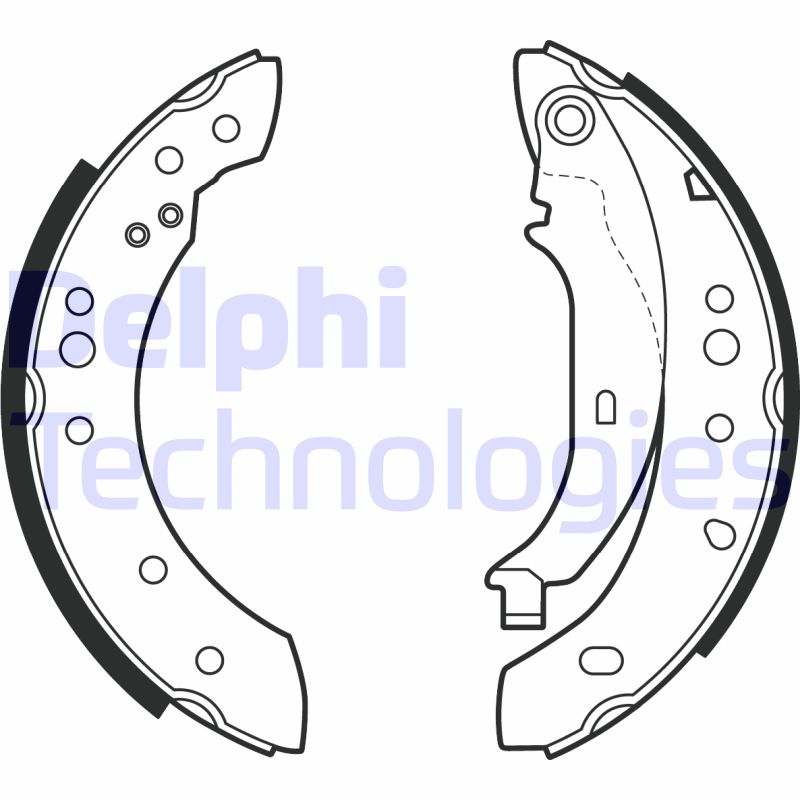 Delphi Diesel Remschoen set LS2002