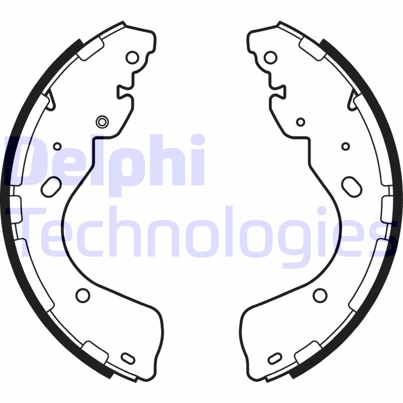 Delphi Diesel Remschoen set LS2080