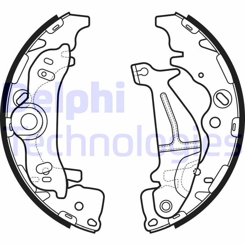 Delphi Diesel Remschoen set LS2138