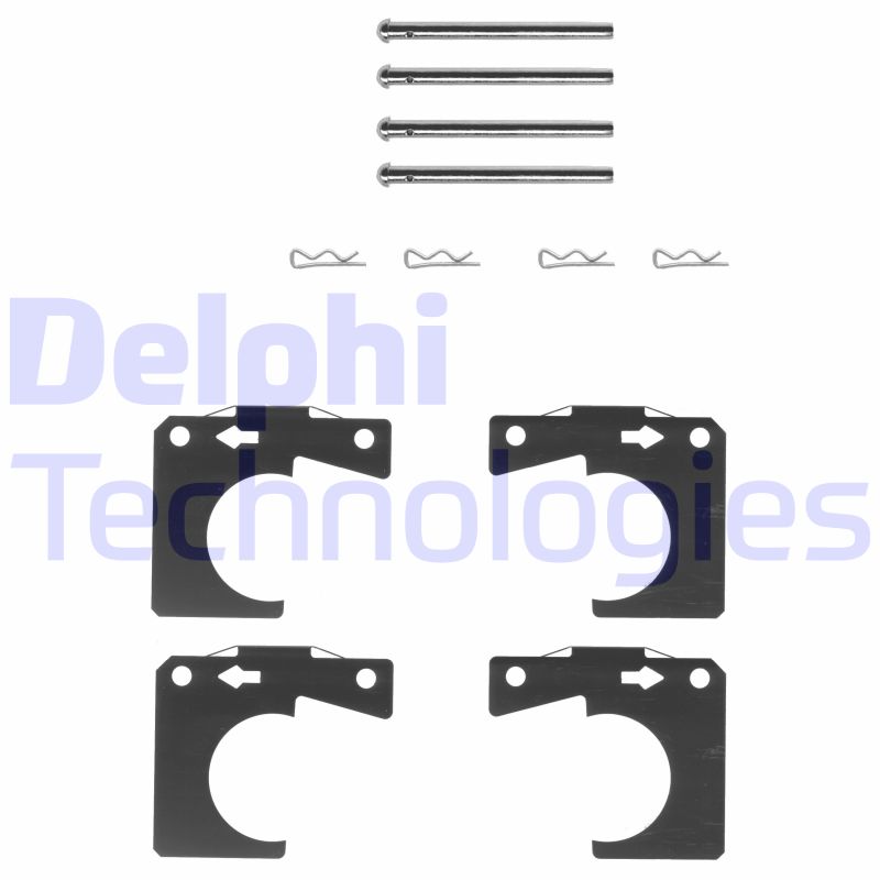 Delphi Diesel Rem montageset LX0007