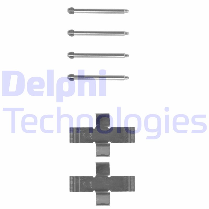 Delphi Diesel Rem montageset LX0009