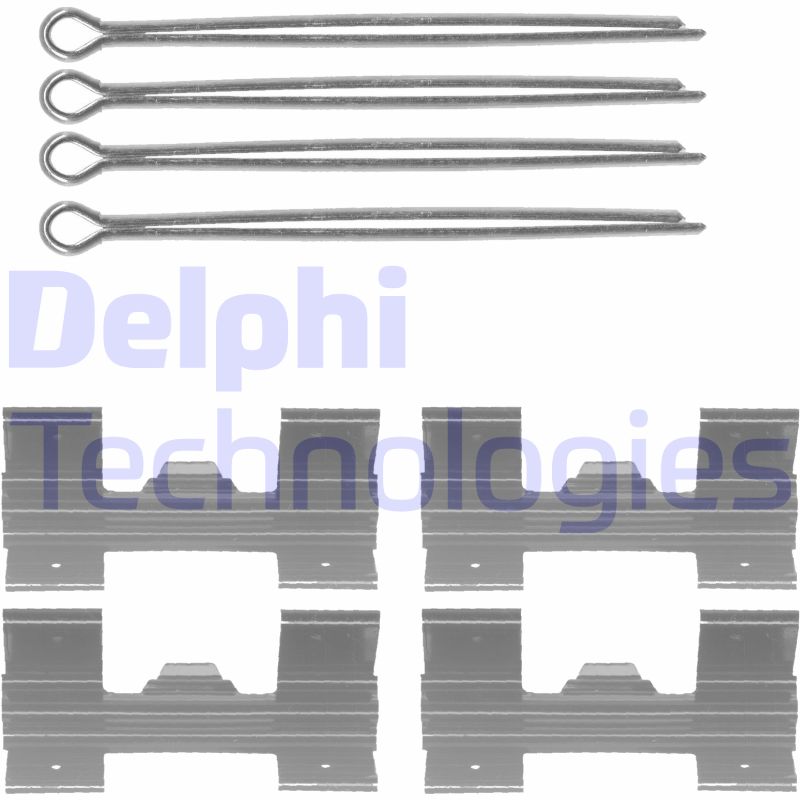 Delphi Diesel Rem montageset LX0024