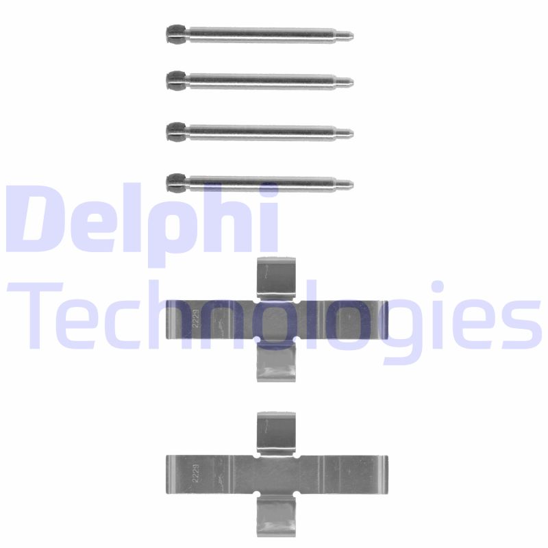 Delphi Diesel Rem montageset LX0047