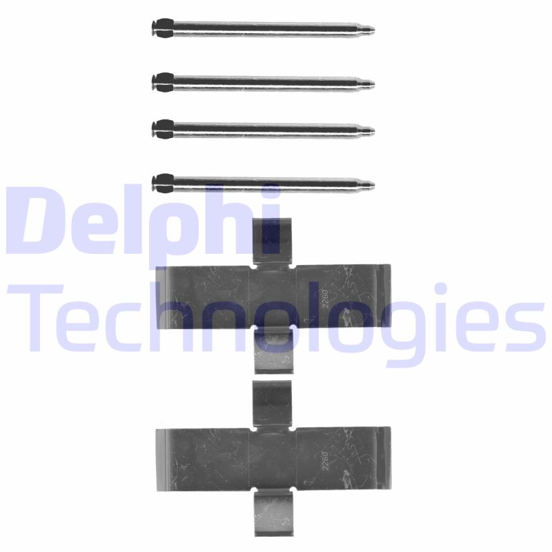 Delphi Diesel Rem montageset LX0107