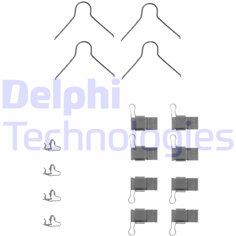 Delphi Diesel Rem montageset LX0131