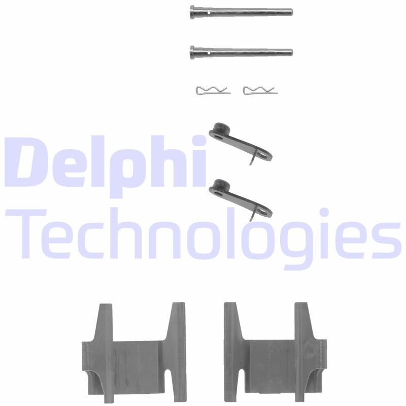 Delphi Diesel Rem montageset LX0151