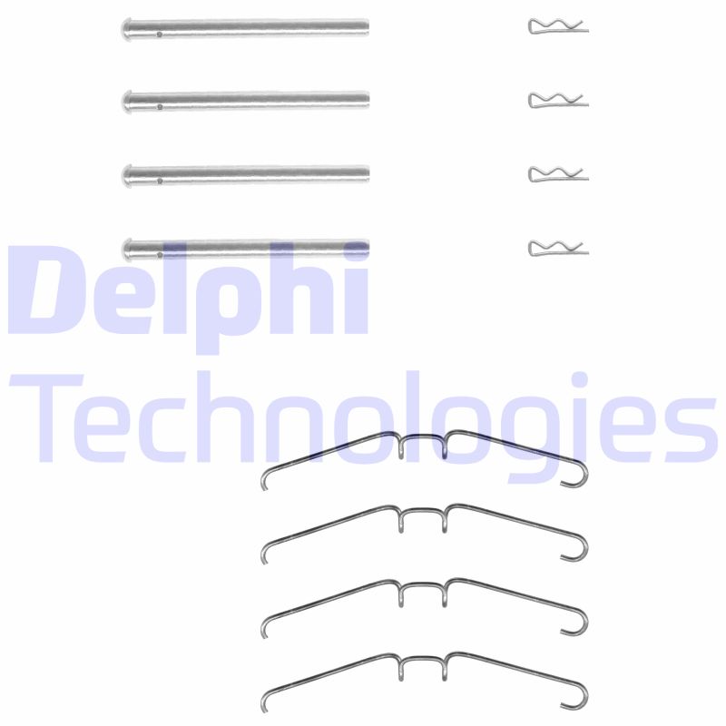 Delphi Diesel Rem montageset LX0157