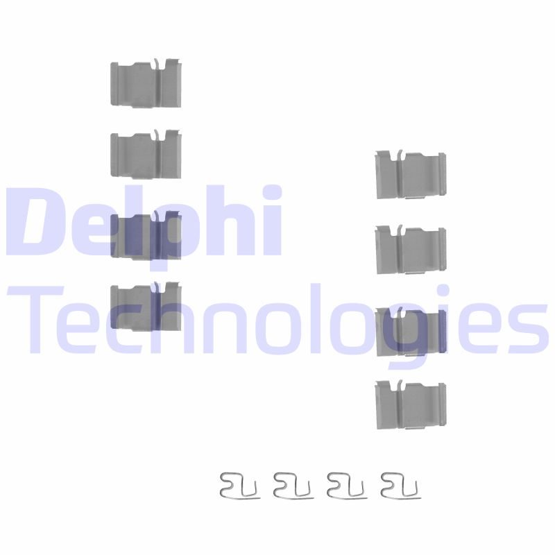 Delphi Diesel Rem montageset LX0212