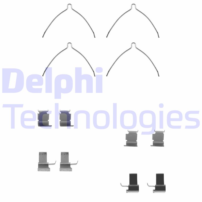 Delphi Diesel Rem montageset LX0258